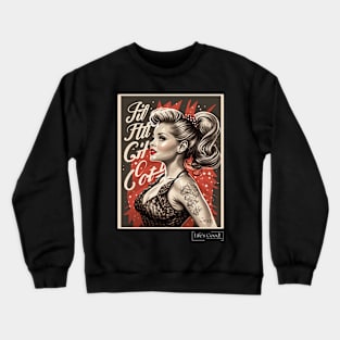 attitude girl Crewneck Sweatshirt